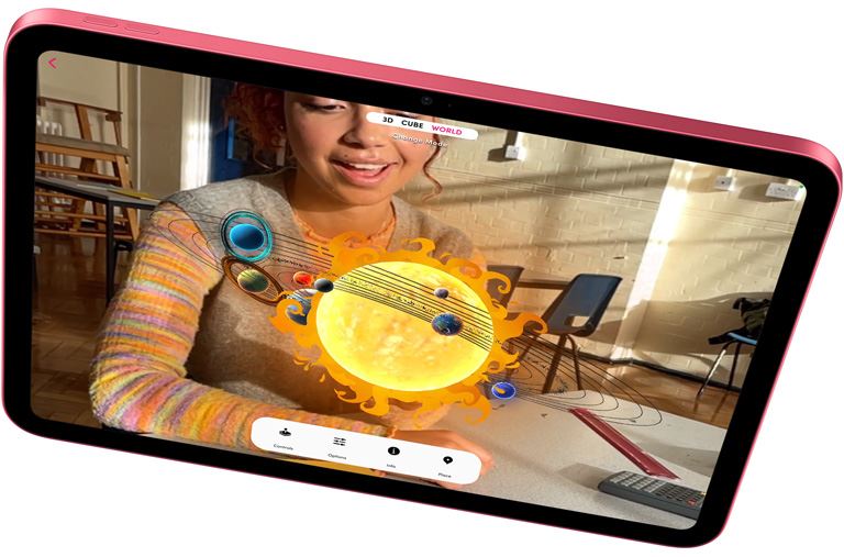Merge Explorer AR experience on iPad